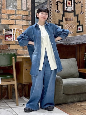 むーちゃんさん（レディース・146cm）の冬コーディネート