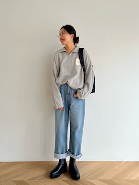 hamaさん（レディース・163cm）の秋コーディネート