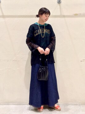 みさきまるさん(レディース・160cm)の秋コーディネート