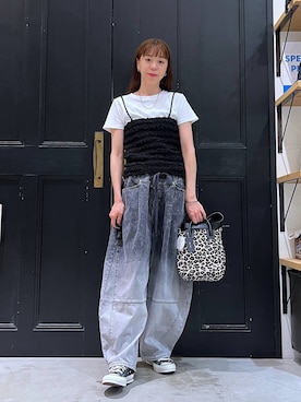 「アイテム（その他トップス）」を使った、みさきまるさん（レディース・160cm・20代）の秋コーディネート