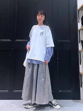 「ピクニック」｜みさきまるさん（レディース・160cm・20代）の春コーディネート