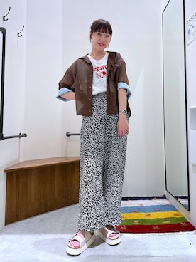 みさきまるさん(レディース・160cm)の春コーディネート