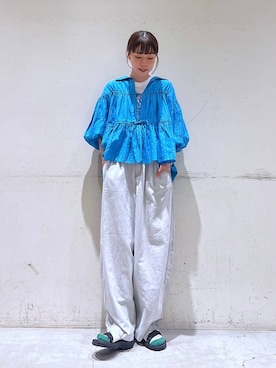 みさきまるさん(レディース・160cm)の夏コーディネート