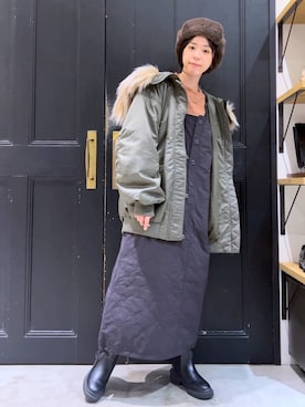 みさきまるさん（レディース・160cm）の冬コーディネート