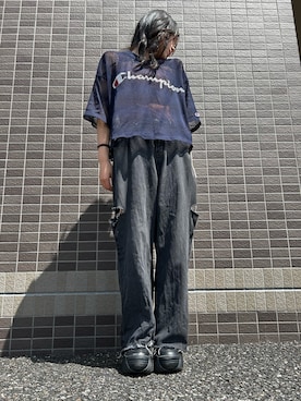 「チャンピオン」｜hamhamさん（レディース・153cm）の春コーディネート