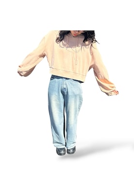 「WEGO（ウィゴー）のアイテム（シューズ）」を使った、hamhamさん（レディース・153cm）の春コーディネート