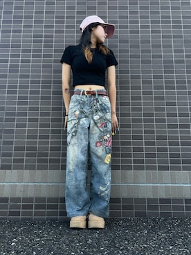 hamhamさん(レディース・154cm)の夏コーディネート