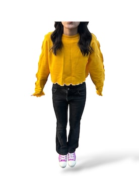 「CONVERSE ALL STAR（コンバースオールスター）のアイテム」を使った、hamhamさん（レディース・153cm）の春コーディネート