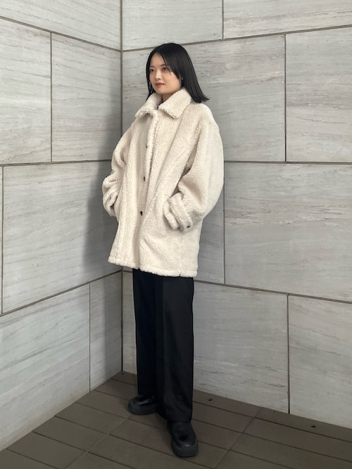 UNITED TOKYO パンツ タフタポイントストレートパンツ