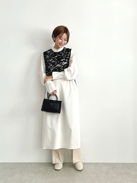 kyonさん（レディース・160cm）の冬コーディネート