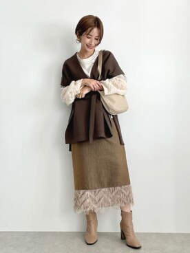 kyonさん(レディース・160cm)の冬コーディネート