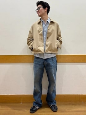 「GAP（ギャップ）のアイテム」を使った、GapJapanさん（メンズ・177cm）の冬コーディネート