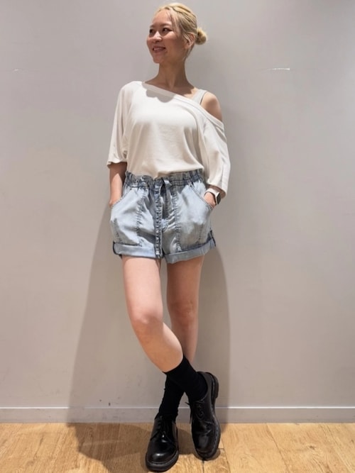 tシャツ GapStudio モダン オフショルダートップス レディース ◇GapStudio モダン オフショルダートップス（Tシャツ