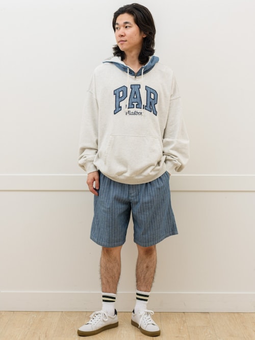 Gap × Malbon 9.5インチ プリーツ バギーショートパンツ（その他