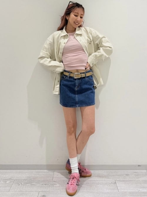 GAP（ギャップ） シャツ リラックス ストレートヘム キャンバス