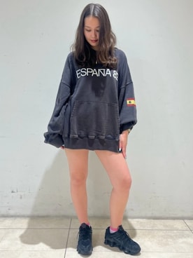 「GAP（ギャップ）のアイテム（トップス）」を使った、GapJapanさん（レディース・158cm）の夏コーディネート