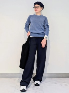 「GAP（ギャップ）のアイテム」を使った、GapJapanさん（レディース・153cm）の秋コーディネート