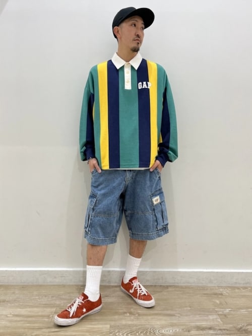 Gap × Sean Wotherspoon 13インチ デニムカーゴ バギーショートパンツ