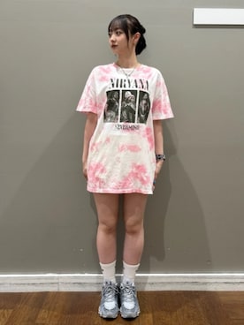 「GAP（ギャップ）のアイテム（トップス）」を使った、GapJapanさん（レディース・160cm）の夏コーディネート