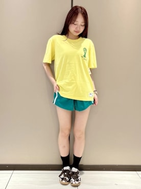 「GAP（ギャップ）のアイテム（トップス）」を使った、GapJapanさん（レディース・153cm）の夏コーディネート