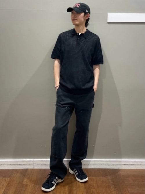 セール】クロシェ ニットポロシャツ（ポロシャツ）｜GAP（ギャップ）の