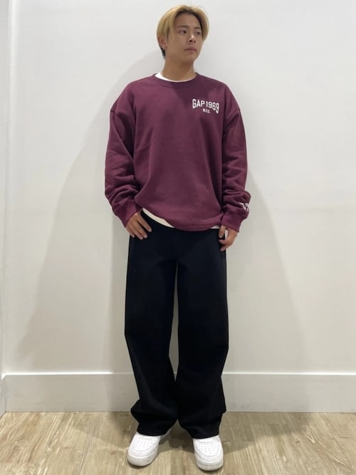 セール】スーパーバギーデニム ブラック（デニムパンツ）｜GAP