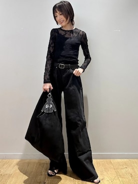 「アイテム（キーホルダー）」を使った、GapJapanさん（レディース・162cm）の夏コーディネート