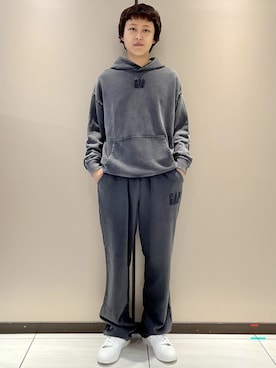 「GAP（ギャップ）のアイテム」を使った、GapJapanさん（メンズ・175cm）の夏コーディネート