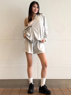 「GAP（ギャップ）のアイテム（パンツ）」を使った、GapJapanさん（レディース・163cm）の夏コーディネート