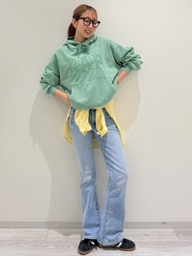 GapJapanさん（レディース・164cm）の冬コーディネート