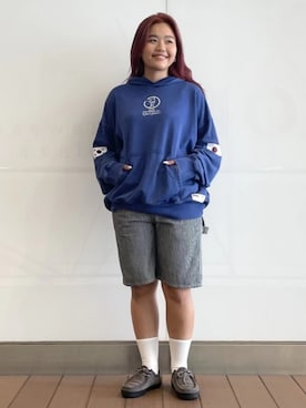 「GAP（ギャップ）のアイテム（トップス）」を使った、GapJapanさん（レディース・160cm）の夏コーディネート