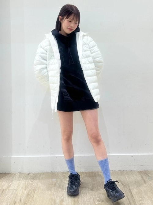 GAP（ギャップ） ダウンジャケット ダウン フード付き パファー