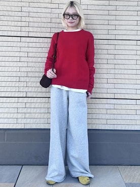 「GAP（ギャップ）のアイテム」を使った、GapJapanさん（レディース・156cm）の秋コーディネート