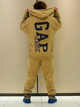 「GAP（ギャップ）のアイテム」を使った、GapJapanさん（メンズ・165cm）の夏コーディネート