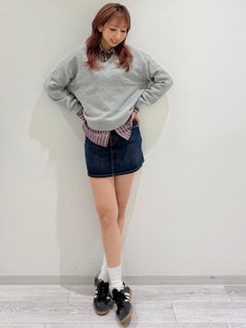 「GAP（ギャップ）のアイテム（トップス）」を使った、GapJapanさん（レディース・164cm）の秋コーディネート