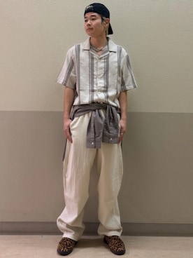 GapJapanさん（メンズ・170cm）の夏コーディネート
