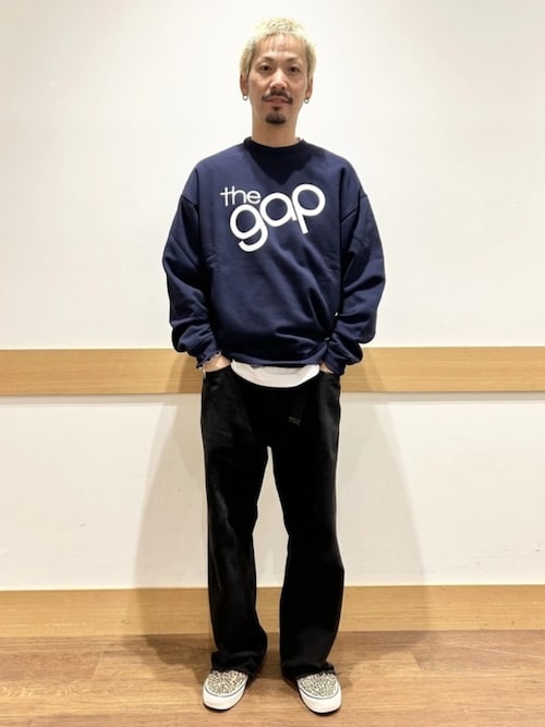 オーガニックコットン '90s ルーズフィット ブラックデニム（デニム