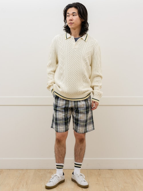 Gap × Malbon ケーブルニットセーター（ニット/セーター）｜GAP