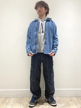 「GAP（ギャップ）のアイテム」を使った、GapJapanさん（メンズ・169cm）の夏コーディネート