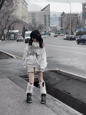 「NEW ROCK（ニューロック）のアイテム」を使った、yiwu_samaさん（レディース・160cm）の春コーディネート