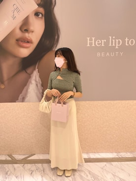 「チャイナニット」｜yuiさん（レディース・148cm）の秋コーディネート