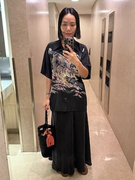 「Spick & Span（スピックアンドスパン）のアイテム」を使った、薄荷糖さん（レディース・161cm）の秋コーディネート