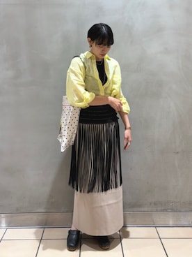 新山さんのコーディネート