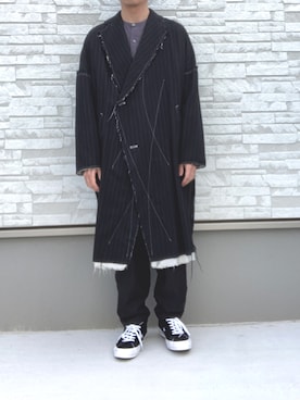 「sulvam（サルバム）のアイテム（ジャケット/アウター）」を使った、myucさん（メンズ・170cm）の秋コーディネート
