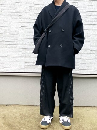 Graphpaper グラフペーパー チェスターコート コート ウール ブラウン Graphpaper グラフペーパー チェスターコート コート ウール ブラウン