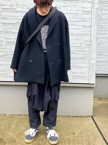 Graphpaper グラフペーパー チェスターコート コート ウール ブラウン 1734791887_215.jpg