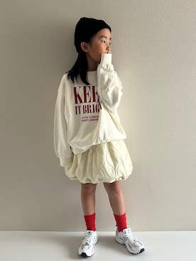 y___aさん（キッズ・120cm）の秋コーディネート