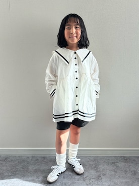 y___aさん（キッズ・120cm）の冬コーディネート