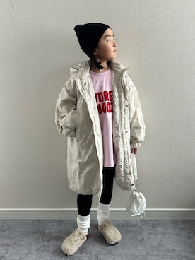 y___aさん(キッズ・120cm)の冬コーディネート