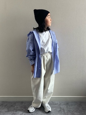 y___aさん（キッズ・126cm）の春コーディネート